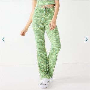 SO Wrap Waist Flare Leg Pants